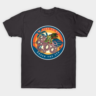 Octopus Under the Sea T-Shirt